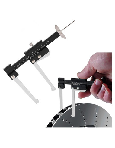 Calibrador de Profundidad de Disco de Freno Yosoo 0-60mm