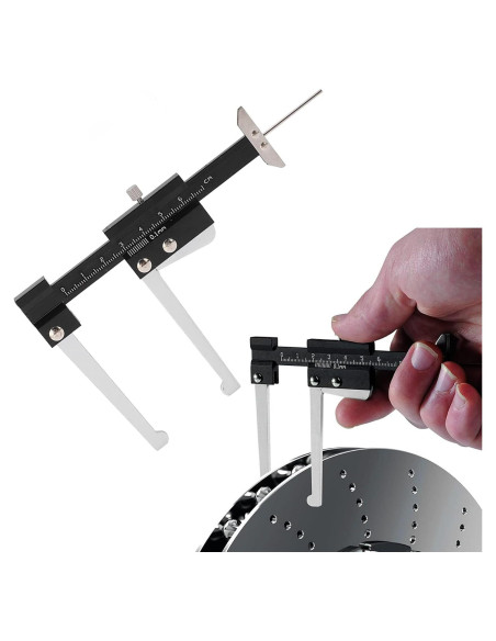 Calibrador de Profundidad de Disco de Freno Yosoo 0-60mm
