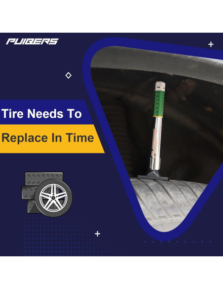 Calibrador de Profundidad de Banda de Rodadura PUIBERS 25mm