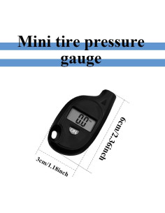 Medidor de presión de neumáticos digital WINUERK 0-10.34 bar 2