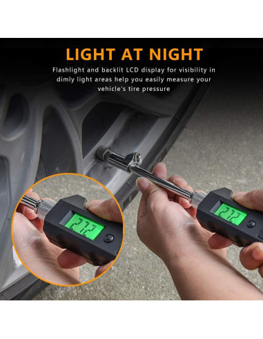 Medidor de Presión de Neumáticos Digital Number-one 230 PSI