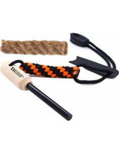 Kit de Inicio de Fuego Branded Boards con Varilla y Striker 2