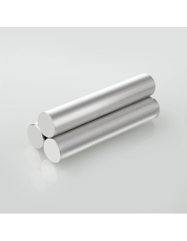 3 Barras de Magnesio Qtcial 99.99% Alta Pureza 90mm x 16mm