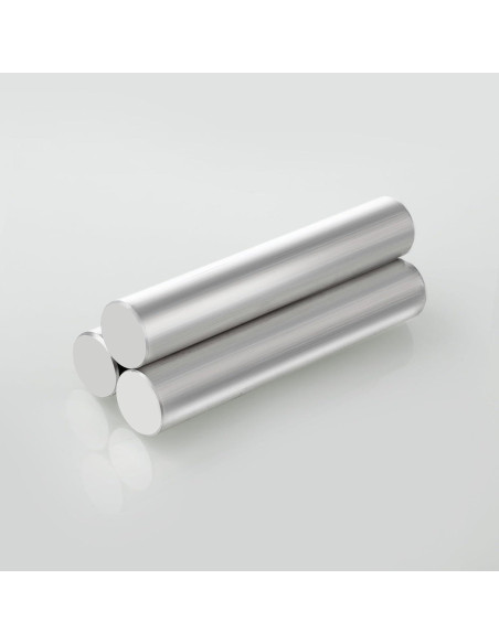 3 Barras de Magnesio Qtcial 99.99% Alta Pureza 90mm x 16mm