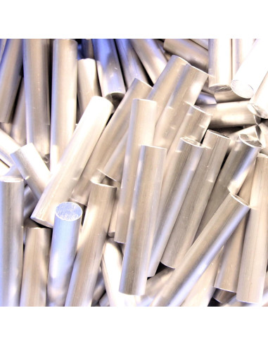 3 Barras de Magnesio Qtcial 99.99% Alta Pureza 90mm x 16mm