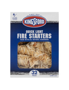 Encendedores Rápidos Kingsford - Madera Dura Natural - 32 Rollos