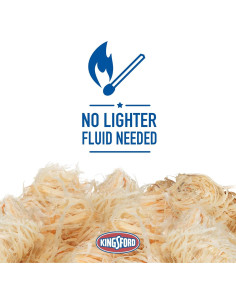 Encendedores Rápidos Kingsford - Madera Dura Natural - 32 Rollos 2