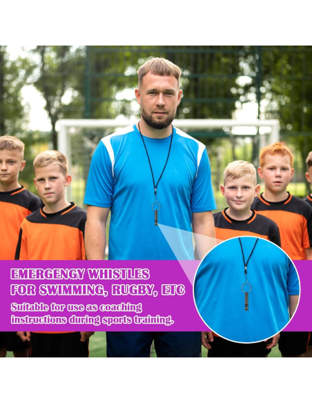 120 Silbatos de Emergencia Tolare de Aluminio para Camping 120 Silbatos de Emergencia Tolare de Aluminio para Camping