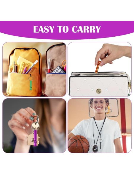 120 Silbatos de Emergencia Tolare de Aluminio para Camping 120 Silbatos de Emergencia Tolare de Aluminio para Camping