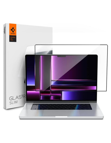 Protector de Pantalla Spigen GlasTR Slim para MacBook Pro 16"