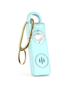 Alarma Personal TECKNET 130dB Recargable con Luz SOS