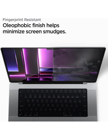Protector de Pantalla Spigen GlasTR Slim para MacBook Pro 16"