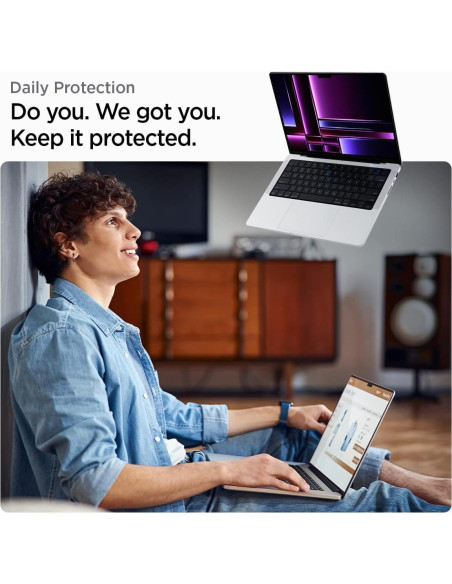 Protector de Pantalla Spigen GlasTR Slim para MacBook Pro 16"