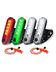 Kit de luces de navegación LED Amzonly 4 piezas impermeables