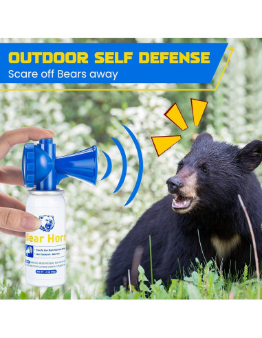 Cuerno de Oso Dunkive para Defensa Personal 120dB 39.7g
