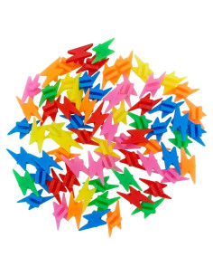 72 Perlas Coloridas para Radios de Bicicleta PurYupearl