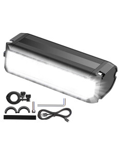 Luz LED para Bicicleta APOMOV 1000 Lúmenes Recargable IPX6