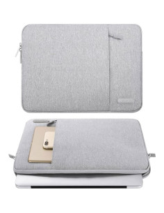 Funda para Laptop MOSISO 13" Gris con Bolsillo Extra 2