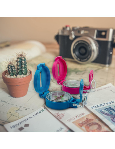 Brújula Lensática TurnOnSport - Navegación Precisa para Camping