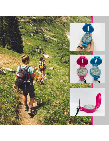 Brújula Lensática TurnOnSport - Navegación Precisa para Camping