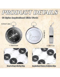 36 Compases Religiosos Relaxweex con Versículos Bíblicos 2