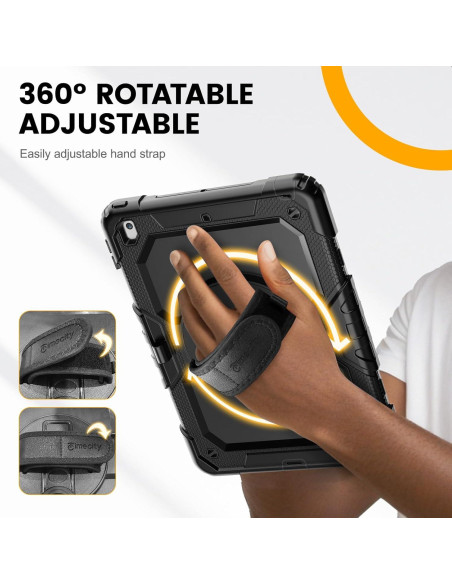 Funda Timecity para iPad 10.2" 7/8/9 Gen - Resistente