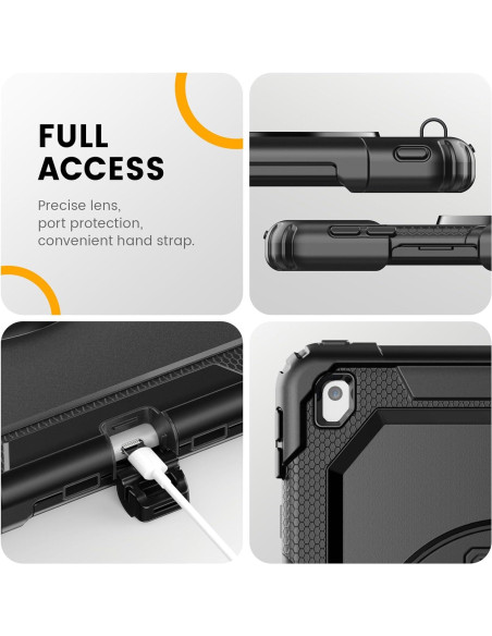 Funda Timecity para iPad 10.2" 7/8/9 Gen - Resistente