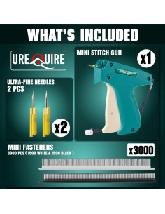 Kit de Pistola de Costura UREQUIRE - Reparaciones Rápidas y Eficientes 2