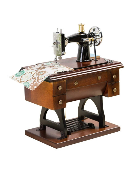 Caja de Música Vintage de Máquina de Coser Mr.Winder - Fur Elise Caja de Música Vintage de Máquina de Coser Mr.Winder - Fur Elise