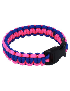 Pulsera de Paracord Personalizada 2 Colores - Hecho en EE.UU.