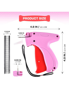 Mini Pistola de Costura PRAYEM FLEX - Arreglos Rápidos y Etiquetado 2