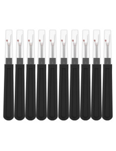 10 Desgarradores de Costura KALIONE Ergonomicos Negro