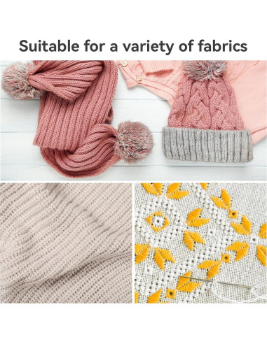 10 Desgarradores de Costura KALIONE Ergonomicos Negro