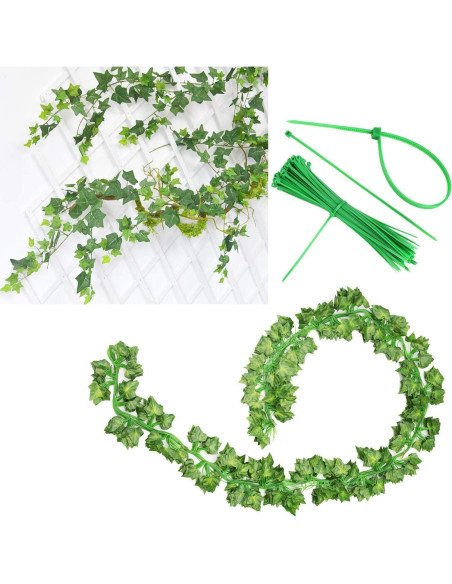 Guirnalda de Hiedra Artificial Comtelek 12 hebras 2,13m