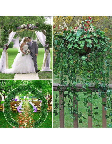 Guirnalda de Hiedra Artificial Comtelek 12 hebras 2,13m