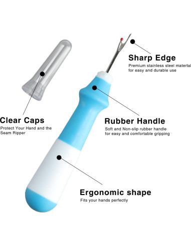 Desgarrador de Costuras QIYUDA 12 Pcs Herramienta Manual