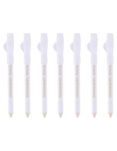 BOXOB 7 Lápices de Marcado de Tela Solubles en Agua 22.23cm BOXOB 7 Lápices de Marcado de Tela Solubles en Agua 22.23cm