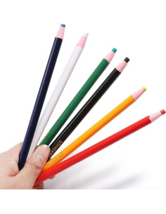 12 Lápices de Marcado de Costura Lohas Select - 6 Colores 2