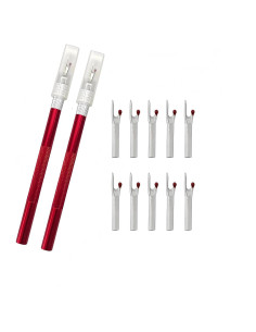 Cortadores de Costura Metal Wonafa 2 Juegos con 8 Cuchillas