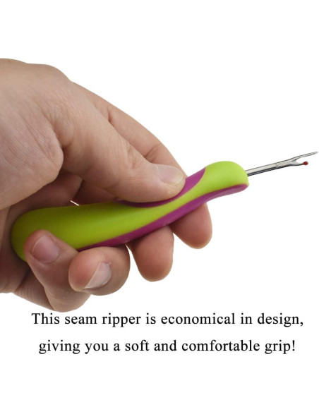 Desgarrador de Costuras HAHIYO 12.5cm Mango Ergonómico Verde