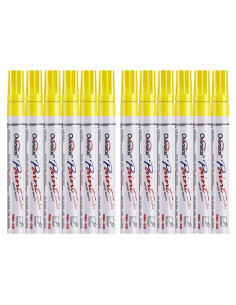 Marcadores de Pintura Amarillos Lesun, Paquete de 12, 5ml