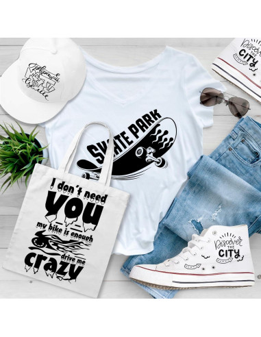 Marcadores de Tela Negros GPLMQ - Doble Punta 1-3mm, 6 Unidades