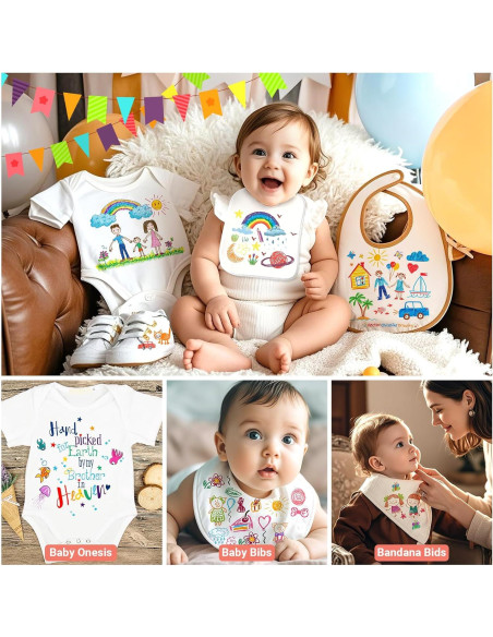 Marcadores de Tela JR.WHITE Set de 24 Colores Permanentes Marcadores de Tela JR.WHITE Set de 24 Colores Permanentes