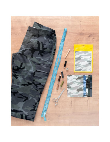 Parche Termoadhesivo Militar ZEFFFKA 5 Piezas 12.7x17.8 cm