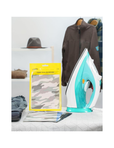 Parche Termoadhesivo Militar ZEFFFKA 5 Piezas 12.7x17.8 cm