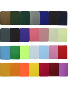 28 Parches de Planchar Multicolores Vibedor 9.4x12.4 cm 2