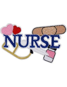 Parche Bordado de Primeros Auxilios para Enfermeras Cute-Patch 2