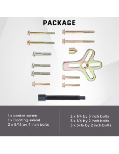 Extractor de Volante de Armónicos ATP 13 Piezas 1,23 kg 2