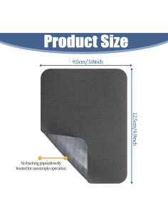 20 Parches de Hierro Multicolores 12.5x9.5cm Yuomeaz 2