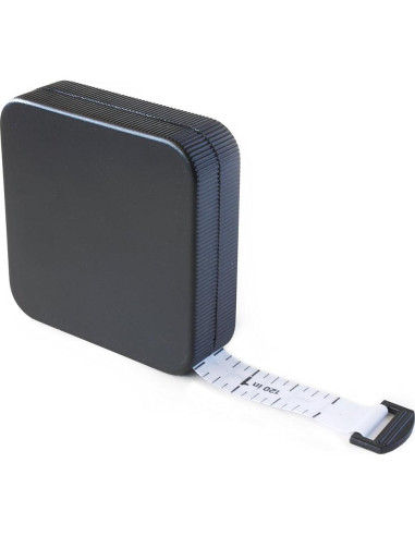 Cinta Métrica Perfecta SR18 - Retráctil 3m Negra Flexible